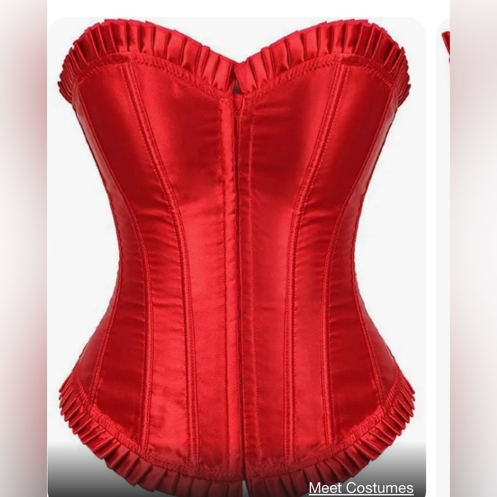 Red corset